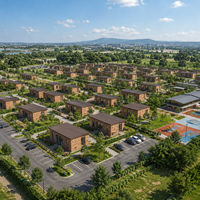 Maison modulaire personnalisable, maison préfabriquée avec une disposition flexible, assemblage rapide et performance d'isolation thermique de qualité supérieure