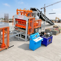 Machine à briques QT5-15 : Faible surface de sol pour un investissement durable et une production de béton très rentable