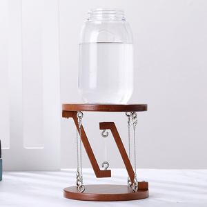 Estante suspendido, estructura integral tensada, modelo de madera, adorno para escritorio de oficina, estante para perfumes y aromaterapia, soporte para joyas - Product Image 3