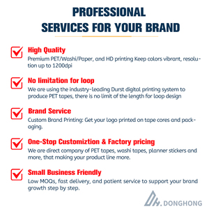 סרט דבק הולוגרפי תלת מימדי מ-<span class=keywords><strong>PET</strong></span> חתוך מראש לאביזרי יומן, מדבקות לאלבומי הדבקות, גלילי מדבקות שקופות מ-<span class=keywords><strong>PET</strong></span> בהתאמה אישית - Product Image 5