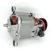 Moteur de broyeur de mélangeur domestique monophasé universel 9545 AC à grande puissance à grande vitesse pour 230V 220V 110V avec boîtier en aluminium