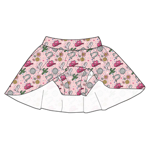 2025 chinois vente chaude grande taille respirant soie Mini jupe pour filles personnalisé bébé filles Shorts <span class=keywords><strong>Kilt</strong></span> - Product Image 2