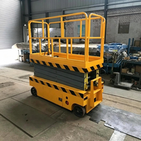 Plateforme élévatrice à ciseaux autopropulsée à batterie, hauteur de travail 10 m, pour le levage de personnel en hauteur