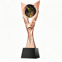 Trophée de compétition de billard personnalisé gravé directement en usine, or, argent, bronze, trois couleurs, en résine, souvenir de billard/snooker