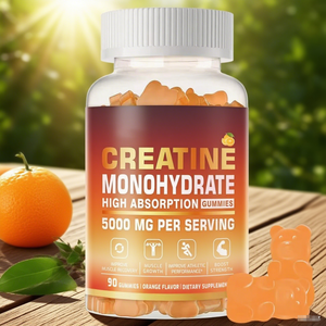 Bán buôn Creatine Monohydrate Gummies chewables Creatine Monohydrate cho xây dựng cơ bắp năng lượng Boost Pre-Workout bổ sung - Product Image 2
