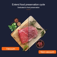 Sachets en nylon transparents pour aliments secs, céréales, imprimés sur mesure, scellés sur 3 côtés, qualité alimentaire, emballage sous vide