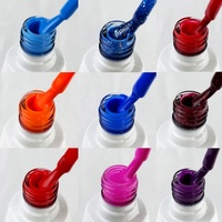 Kit de gel pour manucure complet de qualité professionnelle, 90 couleurs, sac de rangement portable avec fermeture éclair inclus, gel UV LED à retirer par trempage pour le travail quotidien de nail art