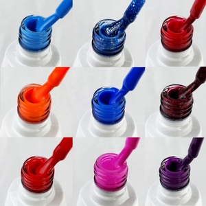 Kit de gel pour manucure complet de qualité professionnelle, 90 couleurs, sac de rangement portable avec fermeture éclair inclus, gel UV LED à retirer par trempage pour le travail quotidien de nail art - Product Image 3