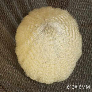 Postizos Masculinos Indetectables <span class=keywords><strong>de</strong></span> 2 mm, Unidades <span class=keywords><strong>de</strong></span> Cabello Afro Rizado para <span class=keywords><strong>Hombre</strong></span>, Rubio 613 #   Pelucas <span class=keywords><strong>de</strong></span> <span class=keywords><strong>Rastas</strong></span> para <span class=keywords><strong>Hombre</strong></span>, Tupé - Product Image 3