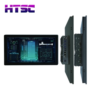 Computadora Industrial Todo en Uno con Pantalla Táctil de 21.5 Pulgadas, Intel de 11.ª Generación <span class=keywords><strong>Core</strong></span> I7/i5/<span class=keywords><strong>i3</strong></span> Celeron, DDR4, LCD, IP65 Resistente al Agua, Sin Ventilador, SSD/HDD de EE. UU. - Product Image 3