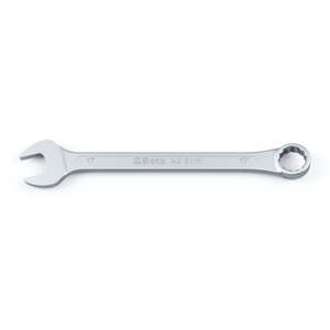 BETA - 000420414 Combination chrome-plated wrenches <b>with</b> open and offset ring <b>ends</b> (multi-pack) - EAN 8014230931494 WRENCHES - Product Image 1