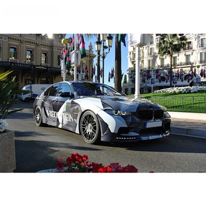 Prix d'usine BTC, adapté aux BMW Série 5 F10 F18 2011-2017, <span class=keywords><strong>kit</strong></span> carrosserie large, pare-chocs avant et arrière <span class=keywords><strong>Hamann</strong></span> - Product Image 4
