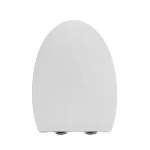 Chaozhou factory One Button UF Slow Down Slim Design Floor Mounted Western Ceramic Toilet Seat Lid