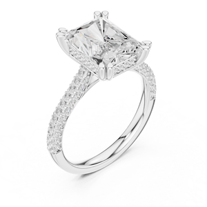 แหวนเพชรทรงสวยได้มาตรฐาน IGI ผลิตในห้องปฏิบัติการ ตัวเรือนทองคำแท้ สำหรับผู้หญิง เครื่องประดับหรูหราสำหรับงานแต่งงานและวันครบรอบ - Product Image 4