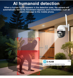 Hfwदृष्टि घर आउटडोर इनडोर 8mp स्मार्ट सुरक्षा ccctTV वाइफी कैमरा के साथ नाइट विजन cccTV वाइfi कैमरा वायरलेस 4k स्टॉक उपलब्ध है - Product Image 3