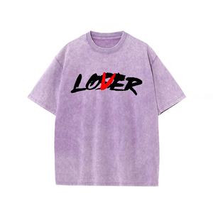 เสื้อยืดผ้าฝ้ายฟอก100% สไตล์วินเทจสำหรับผู้ชายเสื้อยืดพิมพ์ลายดิจิตอลทรงโอเวอร์ไซส์ผ้าคอตตอนสีเขียวย้อนยุค - Product Image 3