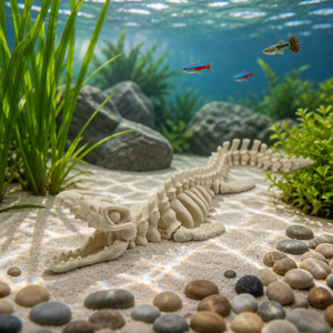 Figura <span class=keywords><strong>De</strong></span> Esqueleto <span class=keywords><strong>De</strong></span> Dinosaurio Modelo <span class=keywords><strong>De</strong></span> Cráneo <span class=keywords><strong>De</strong></span> Mosasaurio En Resina Decoración Acuario Halloween Hogar Regalo - Product Image 1