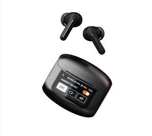 Vente en gros d'usine Écouteurs sans fil à charge rapide avec réduction de bruit Enc stéréo <span class=keywords><strong>V8</strong></span> Pro 2 ANC avec écran tactile LCD intelligent - Product Image 3