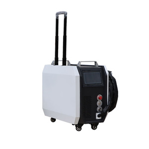 Máquina de Limpieza Láser de Fibra Pulsada JPT Raycus de Fácil Transporte, Portátil, para Acero Inoxidable, Metal, Piedra, Madera, Pintura, Óxido - Product Image 2