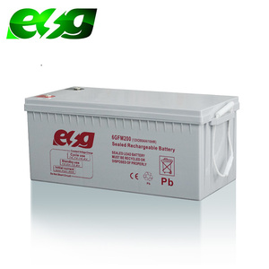ESG 12v 200ah Batería de almacenamiento solar / Energía de almacenamiento de energía eólica recargable AGM MF plomo ácido Baterí - Product Image 3