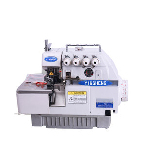 Máquina de Coser Industrial Automática de Alta Velocidad de Cuatro Hilos 747 para Remallar y Sobrecosturar Ropa - Product Image 5