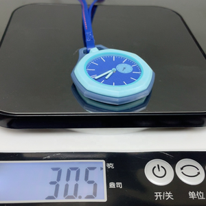 <span class=keywords><strong>Reloj</strong></span> Mecánico para Hombre con Caja de Biocerámica Azul Claro, Diseño de Doble Esfera a Juego de Colores, Ideal para Jóvenes - Product Image 6
