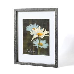 Bán Hot handmade tùy chỉnh kích thước A1,A2,A3,A4,A5,4x6,5x7,6x8,8x10,11x14,12x16,16x20 Đen MDF gỗ hình ảnh khung ảnh với matboard - Product Image 4