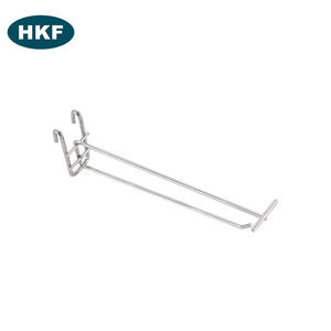 Ganchos de Exhibición Colgantes de Malla Metálica Cromada para Tiendas y Supermercados - Product Image 6