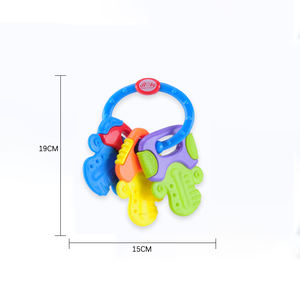 Color mordedor <span class=keywords><strong>llaves</strong></span> bebé mordedor dentición juguetes <span class=keywords><strong>para</strong></span> bebés - Product Image 3