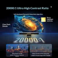 Projecteur laser 4K Dangbei X7 Ultra US DLP pour cinéma maison, haute luminosité 3800 CVIA Lumens, Android 14, mise au point automatique, correction trapézoïdale