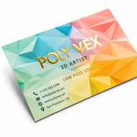 Cartes de visite personnalisées en couleur avec logo personnalisé, estampage à chaud, impression offset sur papier couché et carton
