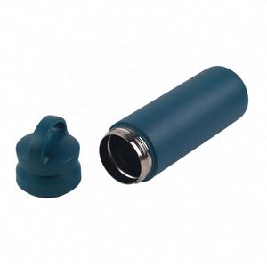 ขวดน้ำเก็บความร้อนสแตนเลส 500 มล. แก้วกาแฟแบบมีหูจับ สกรีนโลโก้ได้ - Product Image 3