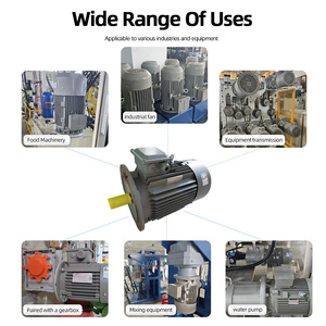 มอเตอร์อะซิงโครนัสสามเฟส 2 โพล Beide0.75KW~315KW  IE3 IP55 IC411 IMB5 แรงดันไฟฟ้า 380V AC ความถี่ 50Hz - Product Image 4