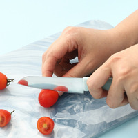 Multifunctionele Tweedelige Set Schilmesje En Waterspuitschiller Voor Babyfruit En Groentegereedschap