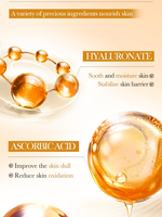 Kit de Soins Naturels pour la Peau : Sérum Visage, Crème, Éclaircissant au Riz, Anti-rides, Apaisant – Trousse de Voyage 5 Pièces (Nettoyant, Tonique, Lotion)