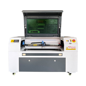 Machine de découpe et gravure laser CO2 6040 avec système de refroidissement par eau intégré Ruida pour acrylique, bois, MDF, cuir, papier, découpe de matériaux non métalliques DXF - Product Image 1