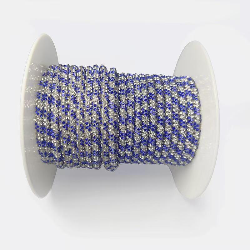 7-Multicolore bleu et blanc