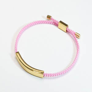 Pulsera y brazalete de moda de acero inoxidable 316L resistente al agua y al deslustre, chapado en oro de 14K y 18K, ajustable, para mujer. - Product Image 6