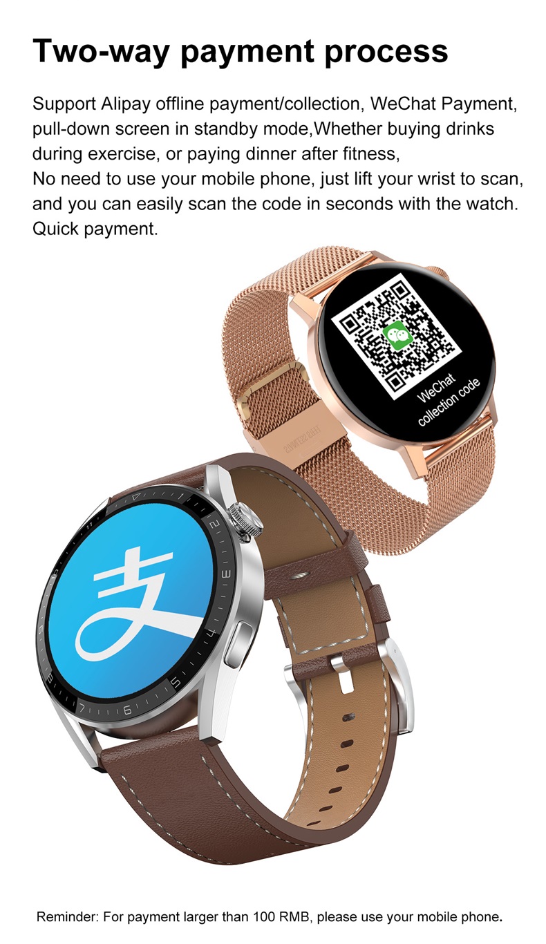 Hot Sell DT3 Mini Reloj Smart Watch with 1.19
