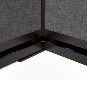 Cloison modulaire de qualité supérieure, séparateur de pièce avec tableau blanc intégré pour une division et une organisation flexibles de l'espace de bureau - Product Image 4