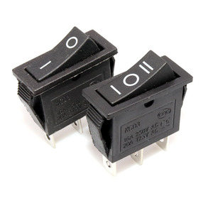 3 Way on OFF on SPDT 3 Pin 3 Position CE KCD3 10A15A20A 250VAC 15*30 rocker <b>switch</b> kcds high current - Product Image 6