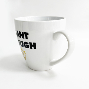 Taza <span class=keywords><strong>de</strong></span> café <span class=keywords><strong>de</strong></span> Cerámica Blanca Grande gigante <span class=keywords><strong>de</strong></span> 1L con asa, taza impresa Jumbo, taza <span class=keywords><strong>de</strong></span> té <span class=keywords><strong>de</strong></span> cerámica para café, cereal, taza impresa con leche - Product Image 3