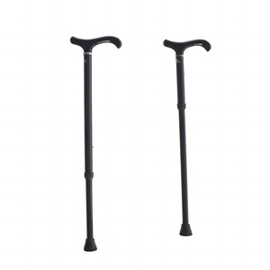 Bastón de Senderismo de Fibra de Carbono con Punta de Goma, 2 Secciones - Product Image 1