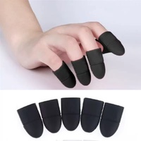 Fundas de silicona de grado alimenticio para dedos, protectores antideslizantes para pulgares para cocinar, manualidades, costura, fabricante chino para pedidos al por mayor