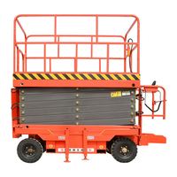 KCCL Table élévatrice à ciseaux pour essieu arrière CE 4-18m 10M 12M 14M 500KG utilisée pour l'entretien et l'installation