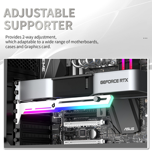 <span class=keywords><strong>Support</strong></span> de <span class=keywords><strong>carte</strong></span> <span class=keywords><strong>graphique</strong></span> réglable ARGB <span class=keywords><strong>upHere</strong></span>, <span class=keywords><strong>support</strong></span> anti-affaissement pour <span class=keywords><strong>carte</strong></span> <span class=keywords><strong>graphique</strong></span>, compatible avec tous les boîtiers PC - Product Image 3