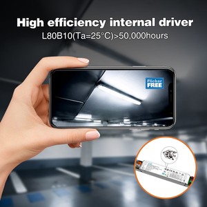 ไฟ LED แบบเส้นยาว 1.2 ม. ป้องกันน้ำและฝุ่นละอองได้มาตรฐาน IP65 สำหรับโรงงานอุตสาหกรรม - Product Image 4