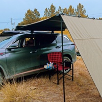 Chine prix d'usine 4X4 camping tout-terrain 2x2m nouveaux produits tentes auvent latéral de voiture avec murs