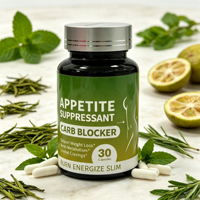 Complément alimentaire pour la perte de poids chez l'adulte, formule amincissante à base de plantes personnalisée en marque privée, extrait de haricot blanc, cellulose végétale