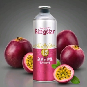 <span class=keywords><strong>Cerveza</strong></span> Artesanal Kingstar de Maracuyá de Alta Calidad, 1L*6 Latas/Botellas, Sabor Suave, Venta Directa de Fábrica, Ideal para Supermercados - Product Image 1